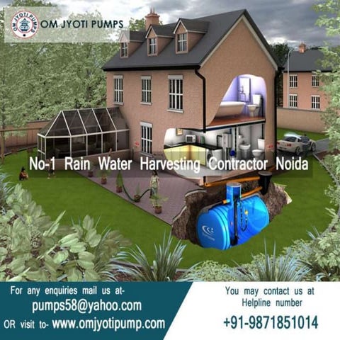 Rain water harvesting noida