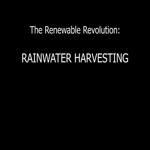 Rainwater Presentation
