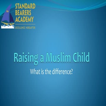 Raising a Muslim child