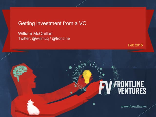 Raising Capital from a VC
