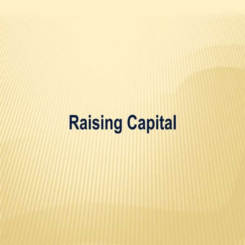 SMU Training Track #7: How to Finance Your Business