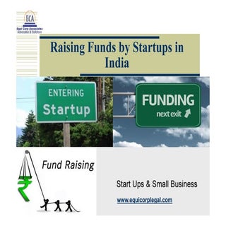 Raising funds by startups in india