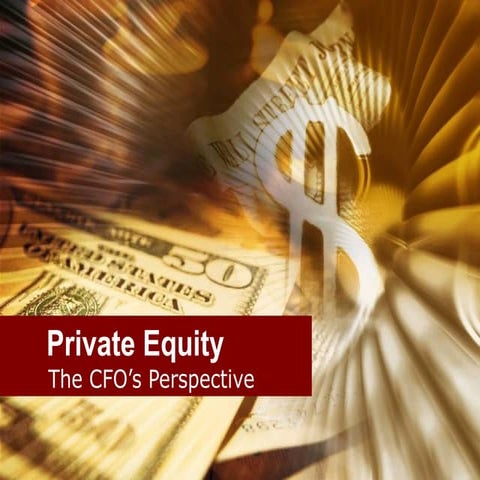 Raising Private Equity The Cf Os Perspective