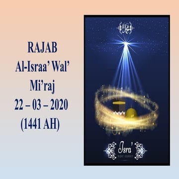 rajab-al-israa-wal-miraj-ppt-for-secondary-march-2020.pptx