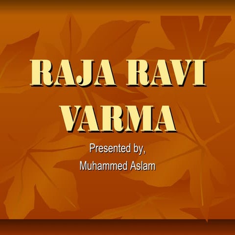 Raja ravivarma