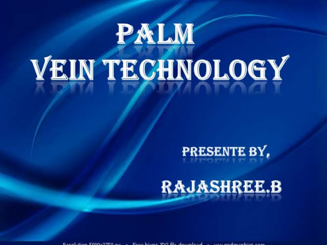 palm vein technology