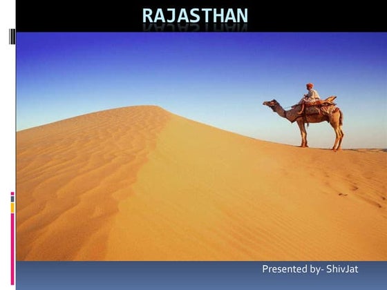 Culture of rajasthan | PPTX