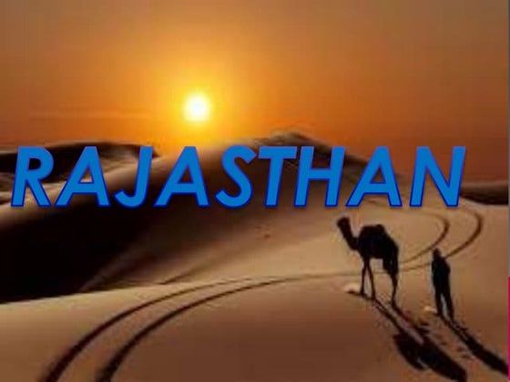 rajasthan | PPT