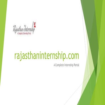 Rajasthaninternship