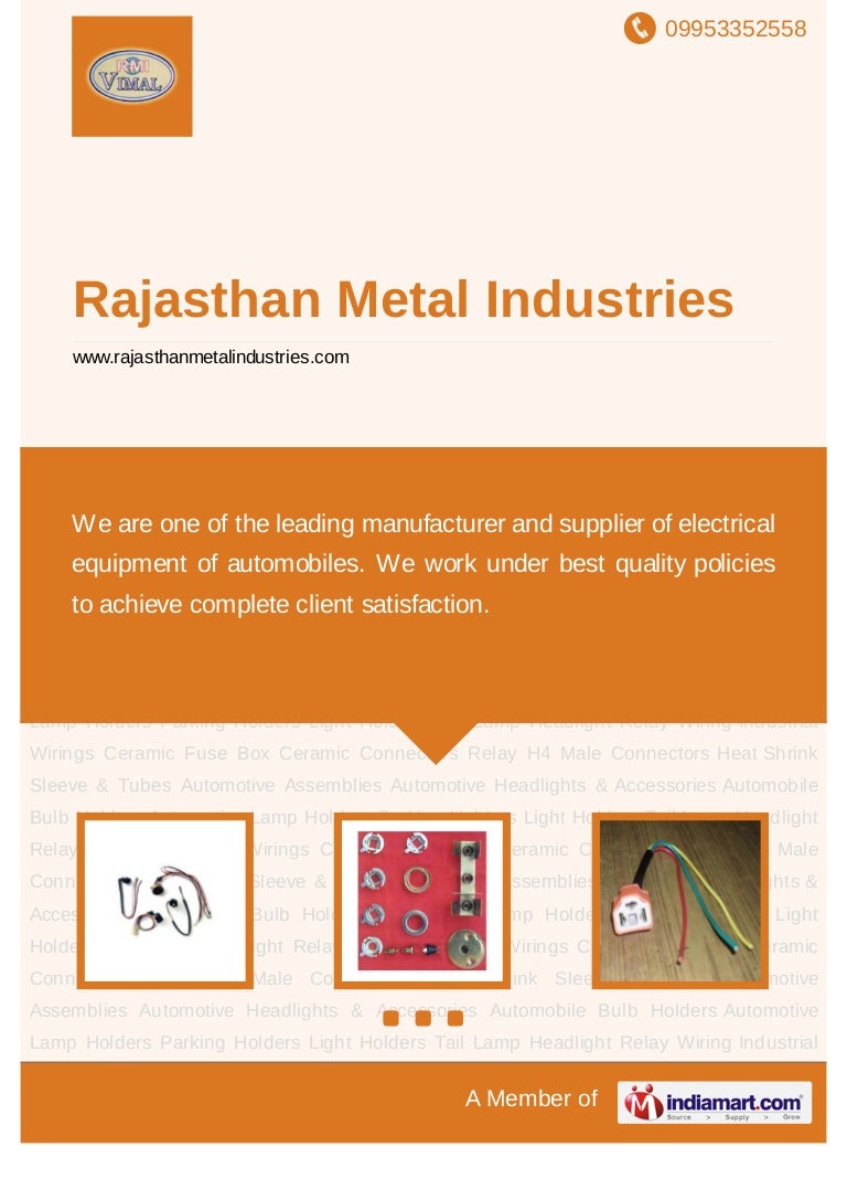 Rajasthan Metal Industries, Jaipur, Automotive Assemblies
