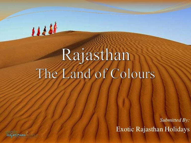 Rajasthan The Colourful State