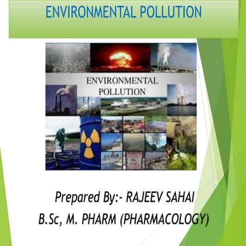 ENVIROMANTAL POLLUTION (WATER AND AIR)