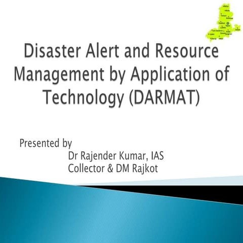 Disaster Alert and Resource Management in Rajkot, Gujarat.