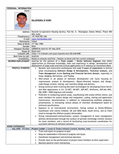Rajendra kori it_project lead_9_cv