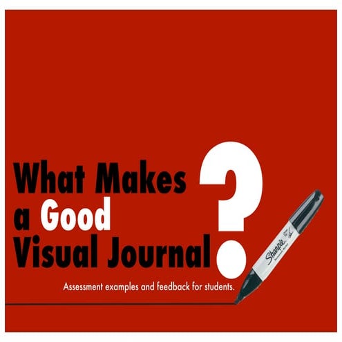 Creating a Visual Verbal Journal! | PPT