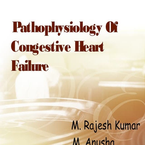 Pathophysiology of congestive heart failure