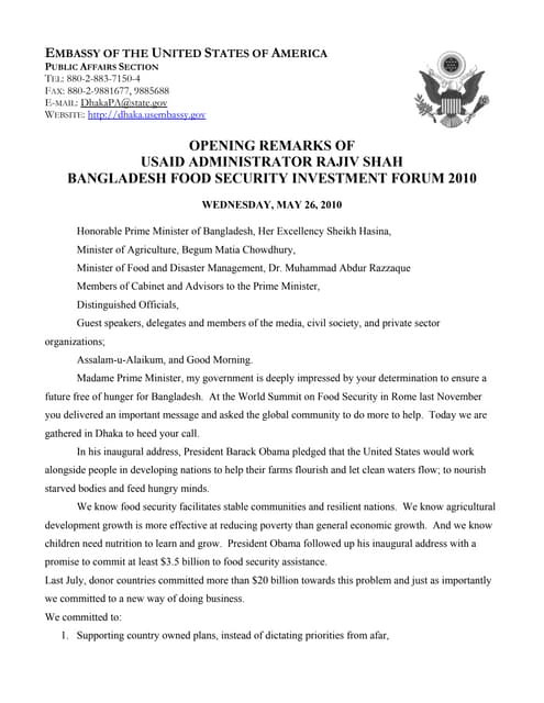 Address by Special Guest Dr. Rajiv ...