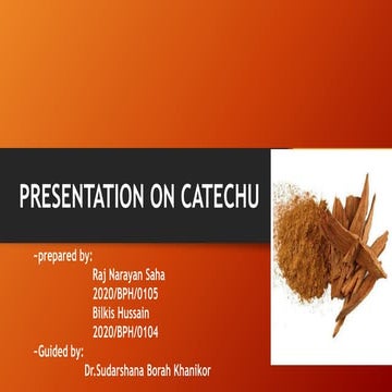CATECHU