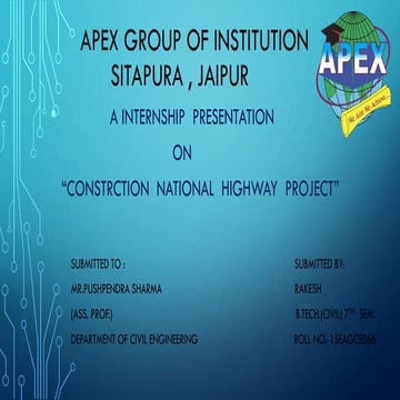 rigid and flexiable pavement design ppt