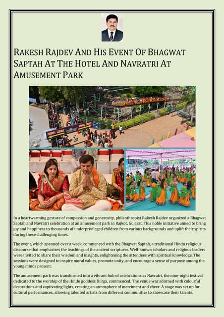 Rakesh Rajdev – Kind-Hearted Rakesh Navratri Fun with Kids.pptx