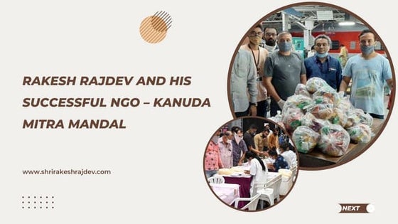 Illuminating Lives Rakesh Rajdev and Kanuda Mitr Mandal's Compassionate ...