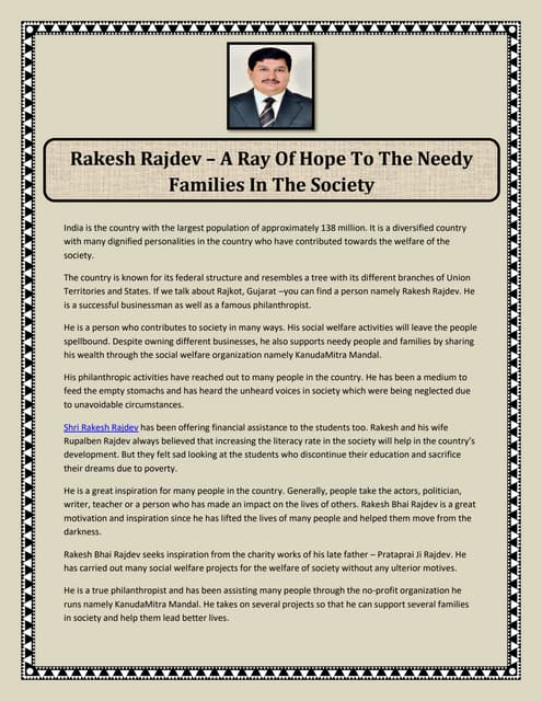 Glimpses Of Rakesh Rajdev And His Family.pdf