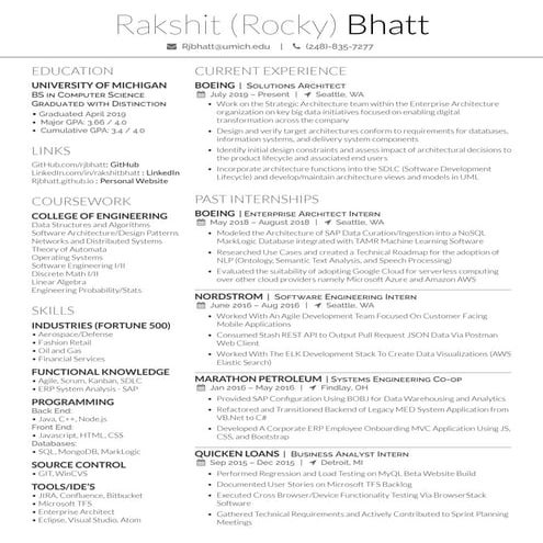 Rakshit (Rocky) Bhatt Resume  