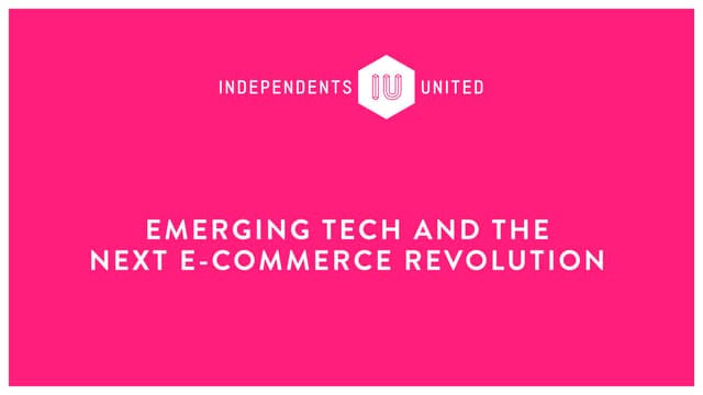 The Next e-Commerce Revolution