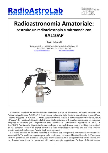 Radioastronomia amatoriale e radiotelescopi