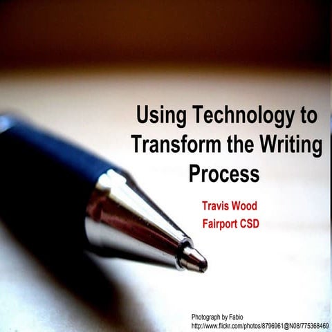 Ralc technology to transform the writng process