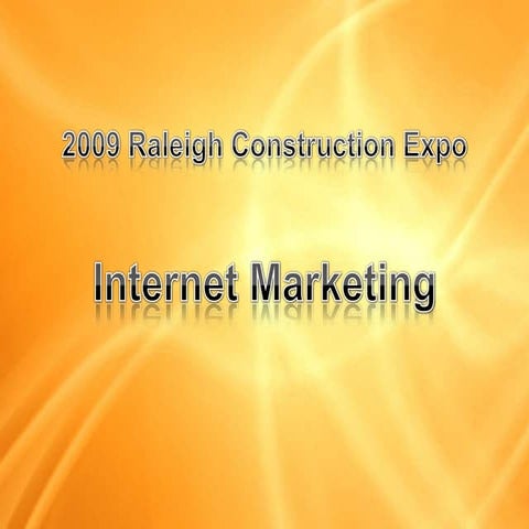Raleigh Internet Marketing Seminar