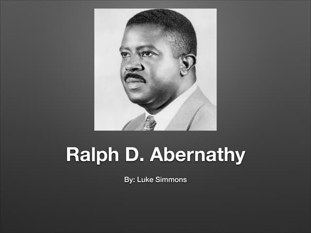 Ralph Abernathy by Luke S.