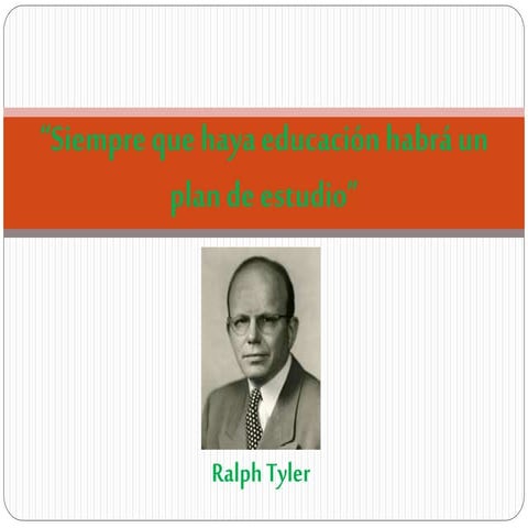 Ralph tyler | PPTX