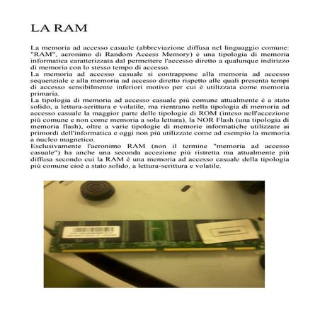 Ram | PDF
