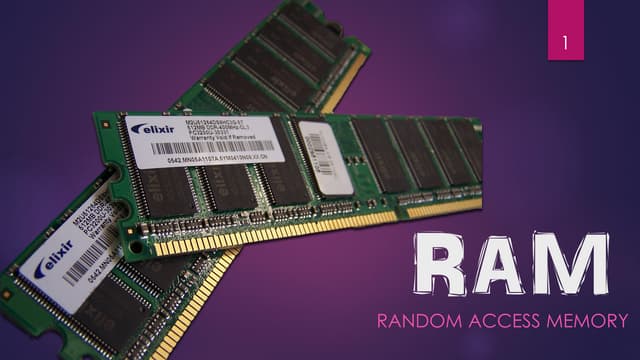 RAM (Random Access Memory)