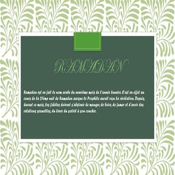 exposé sur le mois sacré de Ramadan.pptx