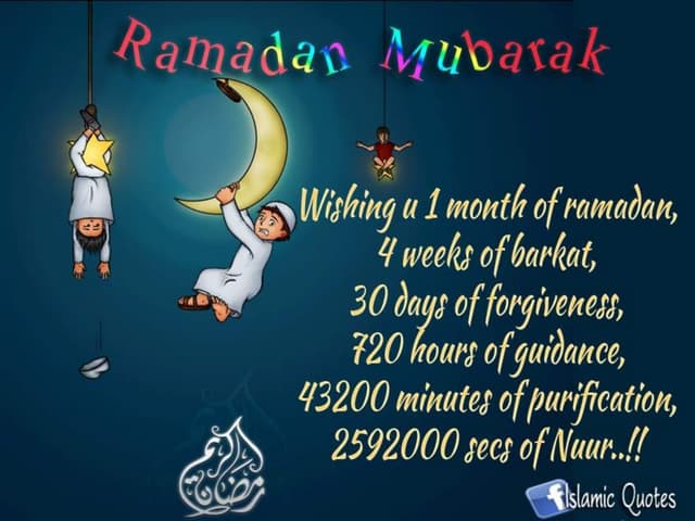 Ramadan  best wishes
