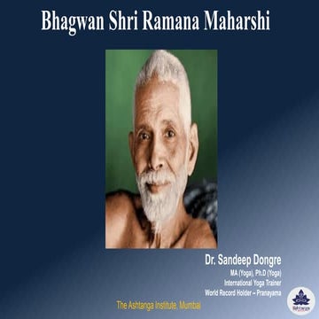 Ramana Maharishi 