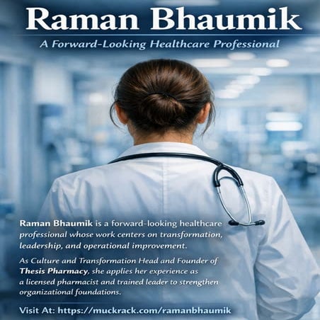 Raman Bhaumik - A Forward-Looking Healthcare Professional | PDF
