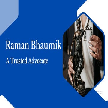 A Brief Introduction About Raman Bhaumik | PDF