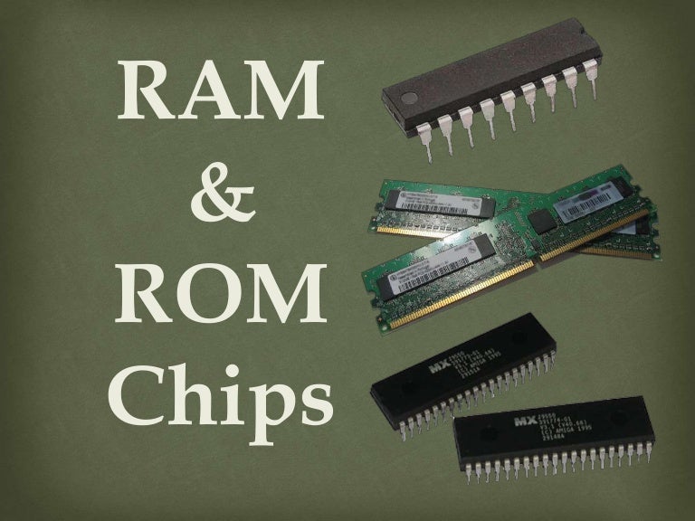 RAM and ROM Chips
