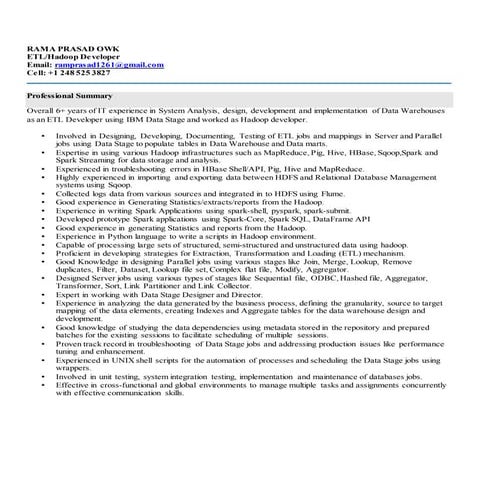 Rama prasad owk etl hadoop_developer