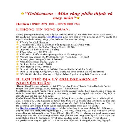 Ra mat chung cu cao cap goldseason 47 nguyen tuan   chu dau tu