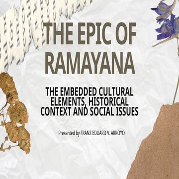 Ramayana | PPTX