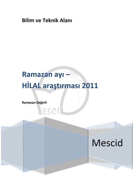 Ramazan hilal-2011