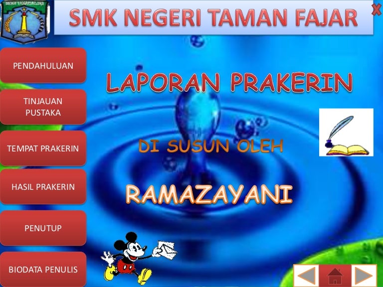 Laporan Prakerin Ramazayani Dengan Slide Master