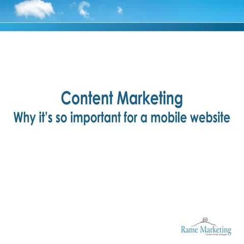 Rame mobile conference