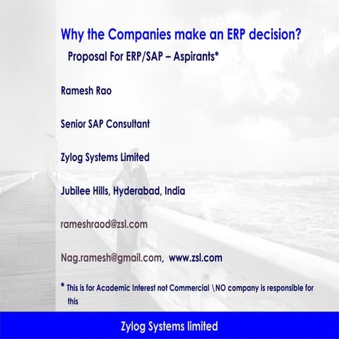 Ramesh Sa Ppresentation2011