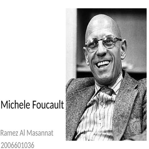 Urban thinkers of the first generation-Michele Foucault.pptx