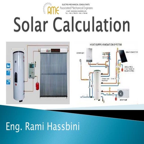  Solar Calculation (44 slide)